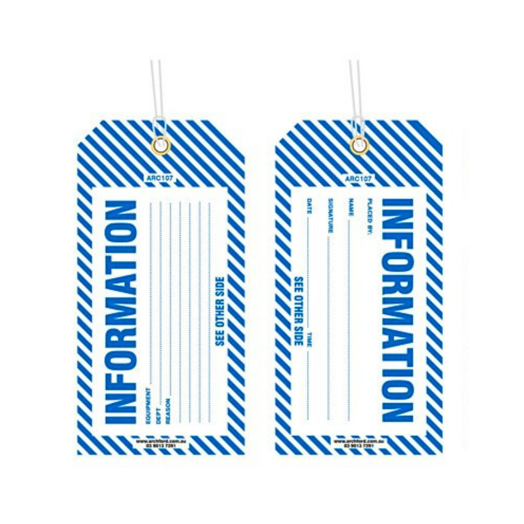 Information Safety Tag