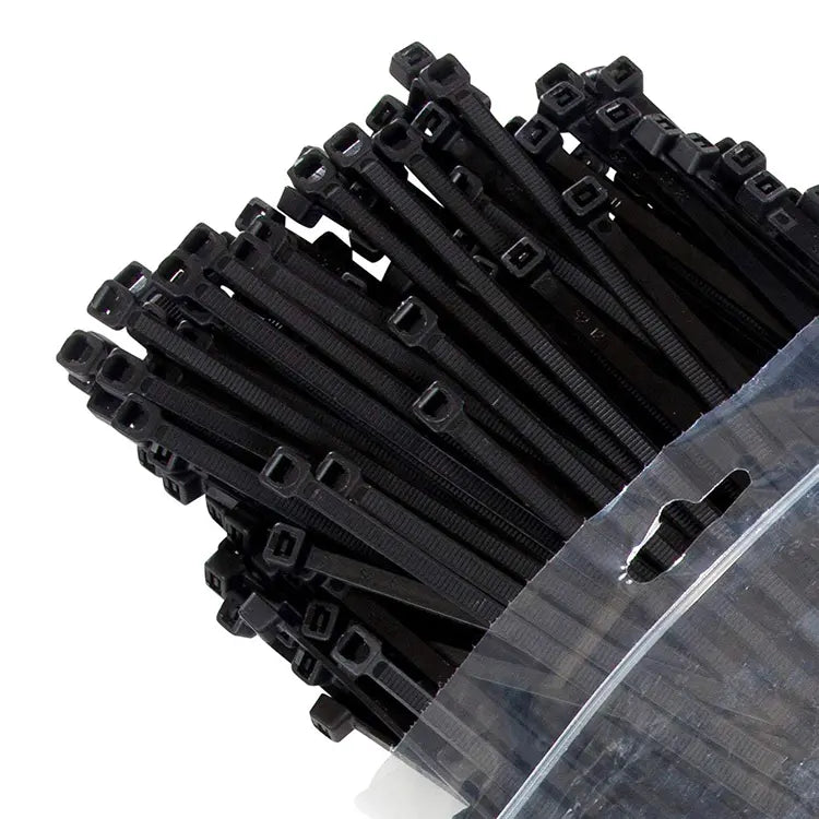 Archford 4.7 x 200mm Black Cable Tie
