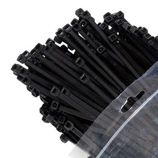 Archford 4.7 x 200mm Black Cable Tie