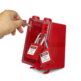 Small Wall Mounted Safety Lockout Box