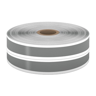 DuraLabel Bronco and Toro Max Consumable - Silver Grey Premium Vinyl Tape - T5-3005