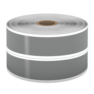 DuraLabel Bronco and Toro Max Consumable - Silver Grey Premium Vinyl Tape - T1-3005