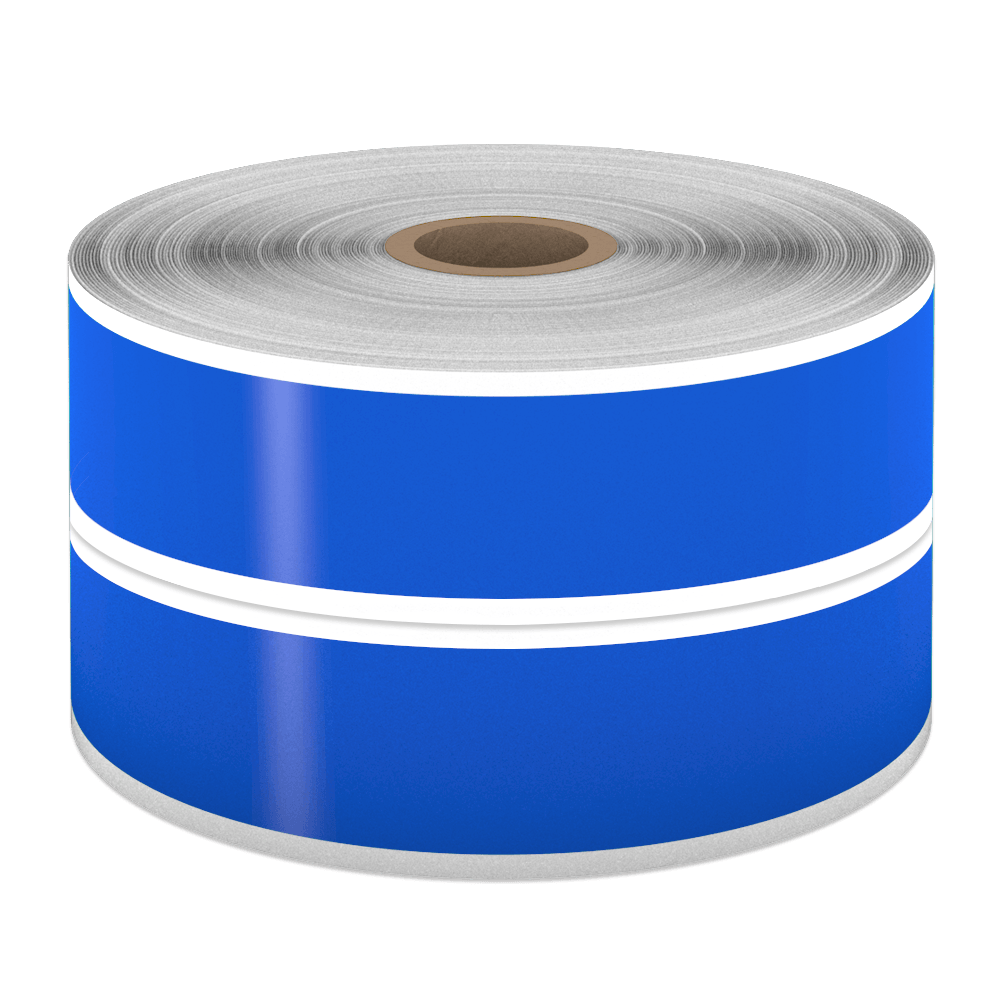 DuraLabel Bronco and Toro Max Consumable - Blue Premium Vinyl Tape - T1-3006