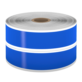 DuraLabel Bronco and Toro Max Consumable - Blue Premium Vinyl Tape - T1-3006