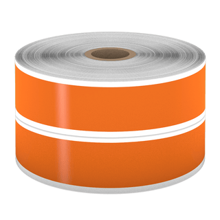 DuraLabel Bronco and Toro Max Consumable - Orange Premium Vinyl Tape - T1-3009