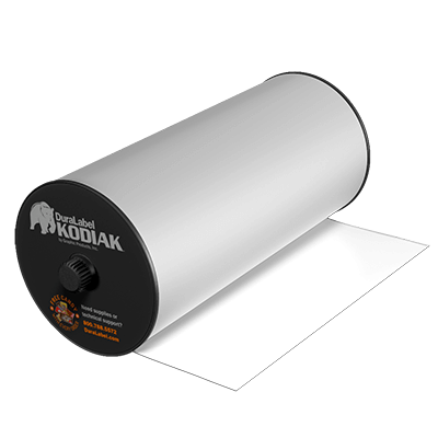 DuraLabel Kodiak Consumable - White Premium Vinyl Tape - K10-3001