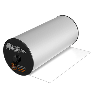 DuraLabel Kodiak Consumable - White Premium Vinyl Tape - K10-3001