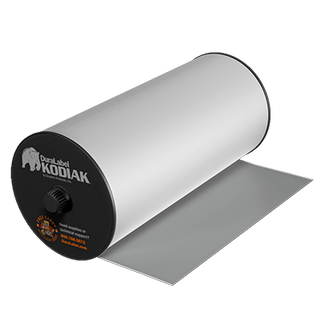 DuraLabel Kodiak Consumable - Silver Grey Premium Vinyl Tape - K10-3005