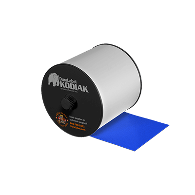 DuraLabel Blue Reflective Vinyl Tape