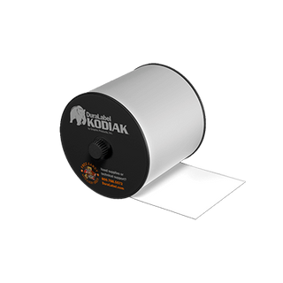 DuraLabel Kodiak Consumable - White Premium Vinyl Tape - K4-3001