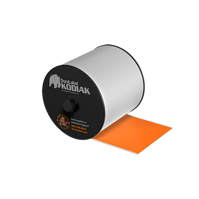 DuraLabel Kodiak Consumable - Orange Premium Vinyl Tape - K4-3009