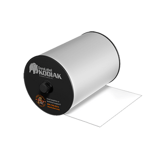 DuraLabel Kodiak Consumable - White Premium Vinyl Tape - K6-3001