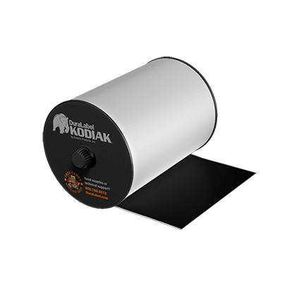 DuraLabel Kodiak Consumable - Black Vinyl Tape - K6-3002