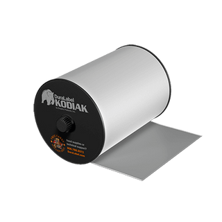 DuraLabel Kodiak Consumable - Silver Grey Premium Vinyl Tape - K6-3005