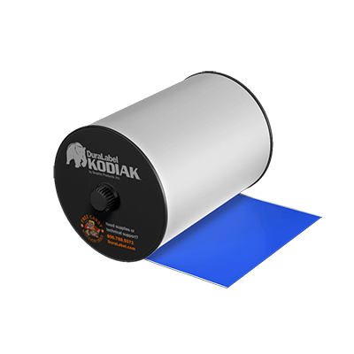 DuraLabel Kodiak Consumable - Blue Premium Vinyl Tape - K6-3006