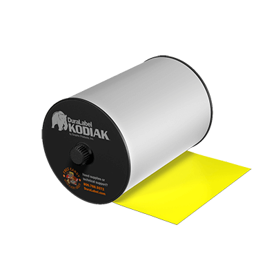 Yellow DuraTag Stock