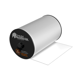 DuraLabel Kodiak Consumable - White Premium Vinyl Tape - K7-3001