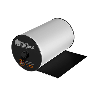 DuraLabel Kodiak Consumable - Black Vinyl Tape - K7-3002