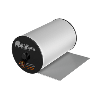 DuraLabel Kodiak Consumable - Silver Grey Premium Vinyl Tape - K7-3005