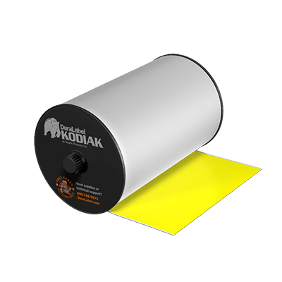 DuraLabel Printer Consumable - Yellow Premium Vinyl Tape - K7-3008