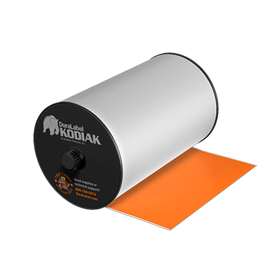 DuraLabel Kodiak Consumable - Orange Premium Vinyl Tape - K7-3009