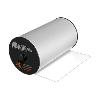 DuraLabel Kodiak Consumable - White Premium Vinyl Tape - K8-3001