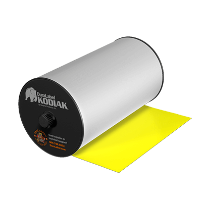 Yellow DuraTag Stock