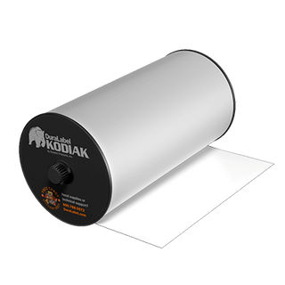 DuraLabel Kodiak Consumable - White Premium Vinyl Tape - K9-3001