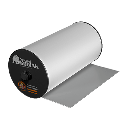 DuraLabel Kodiak Consumable - Silver Grey Premium Vinyl Tape - K9-3005