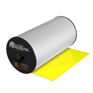 DuraLabel Printer Consumable - Yellow Premium Vinyl Tape - K9-3008