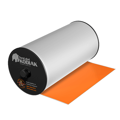 DuraLabel Kodiak Consumable - Orange Premium Vinyl Tape - K9-3009