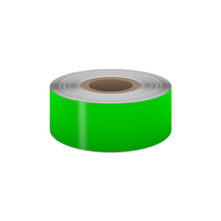 Green Fluorescent Outdoor HiViz Tape