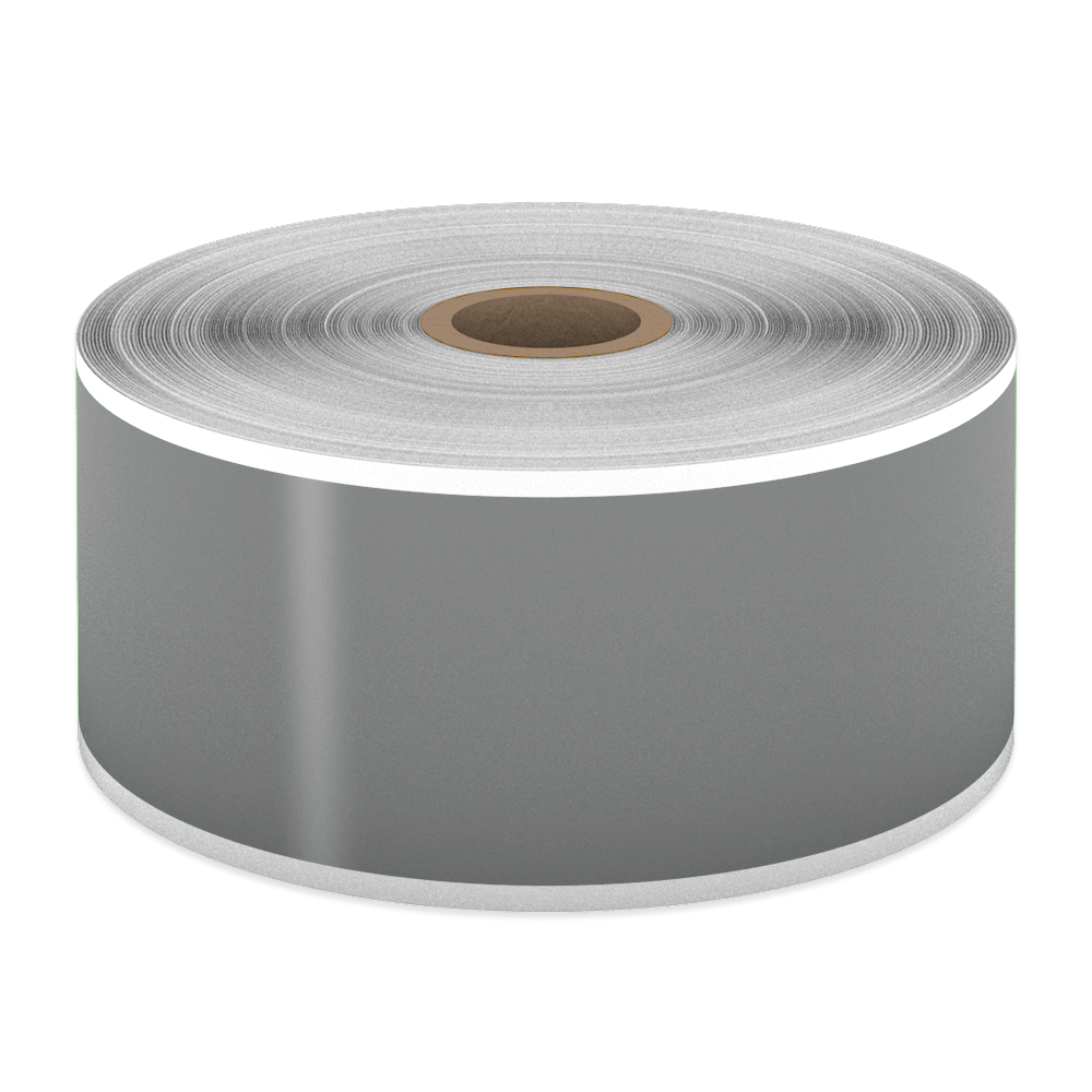 DuraLabel Bronco and Toro Max Consumable - Silver Grey Premium Vinyl Tape - T2-3005