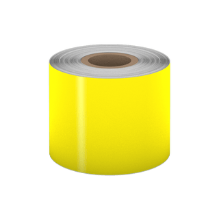 Yellow Fluorescent Outdoor HiViz Tape
