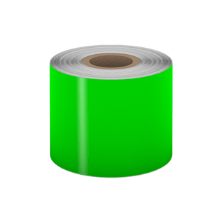 Green Fluorescent Outdoor HiViz Tape
