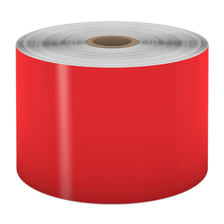 Red Aggressive Adhesive Vinyl Tape