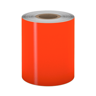 Red-Orange Fluorescent Outdoor HiViz Tape