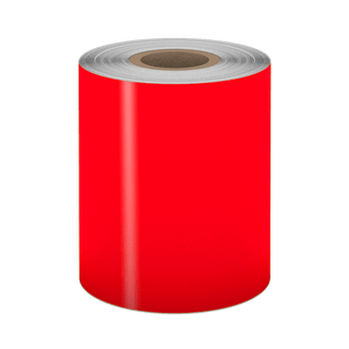 Red Fluorescent Outdoor HiViz Tape