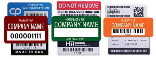 Useful Equipment Asset Sticker Ideas You Need