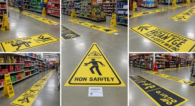 High-Visibility Floor Signs Placement Tips for Safety