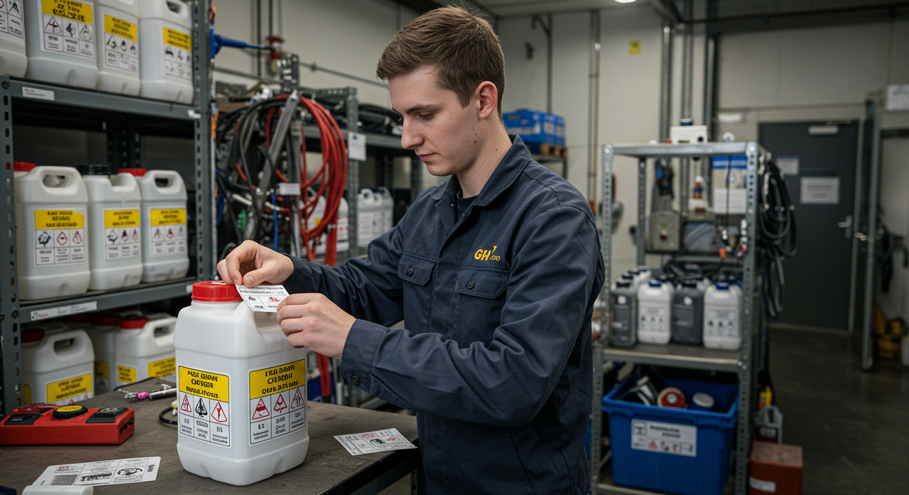 Set Up a Compliant GHS Labeling System at Work