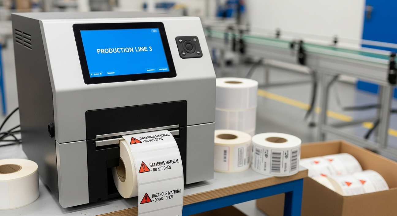 Choosing the Right Industrial Label Printer for Your Warehouse