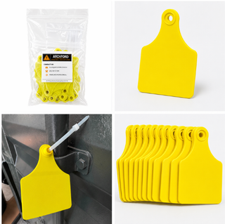 Blank Inspection Rubber Tags