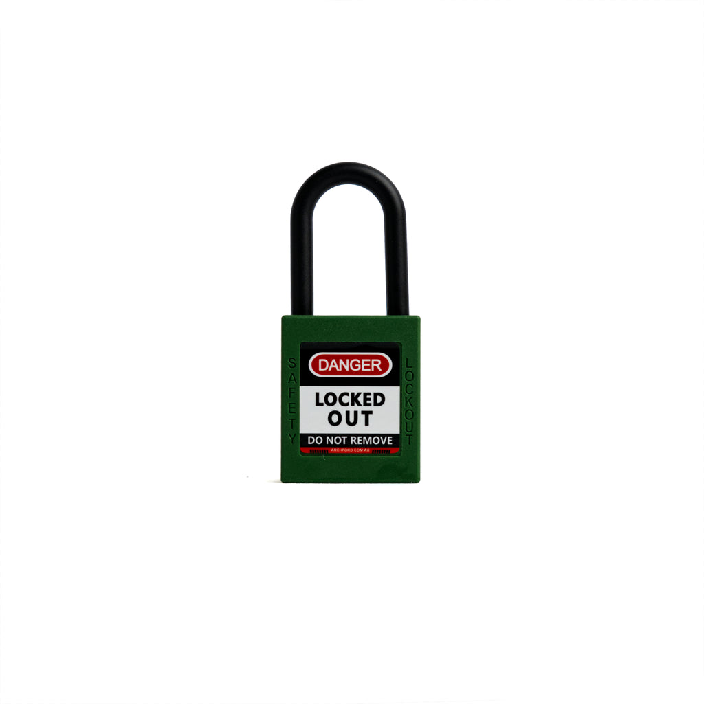 Archford 38mm Non-Conductive Padlock - Keyed Different