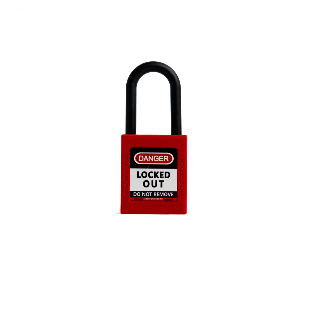 Archford 38mm Non-Conductive Padlock - Keyed Different